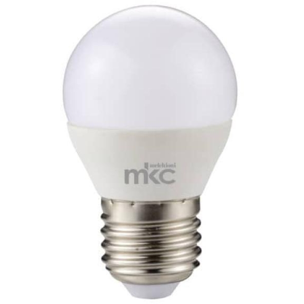 Lampadina MKC Minisfera LED E27 440 lumen bianco naturale - 499048010 - 164143