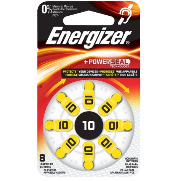 Pile acustiche Energizer - 10 - 1,4 V - E001082404 (conf.8)