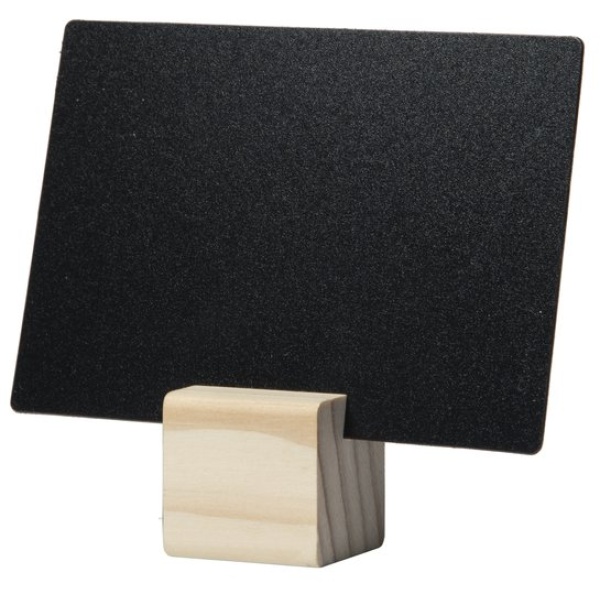 Supporti targhe scrivibili Securit - legno beige - TAG-HLD-TE (conf.6)