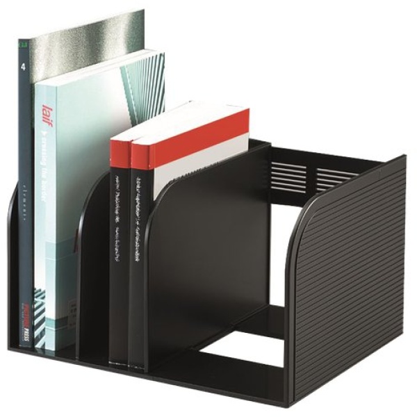 Portacataloghi Optimo Durable - 25x30x18 cm - carbone - 1709018058