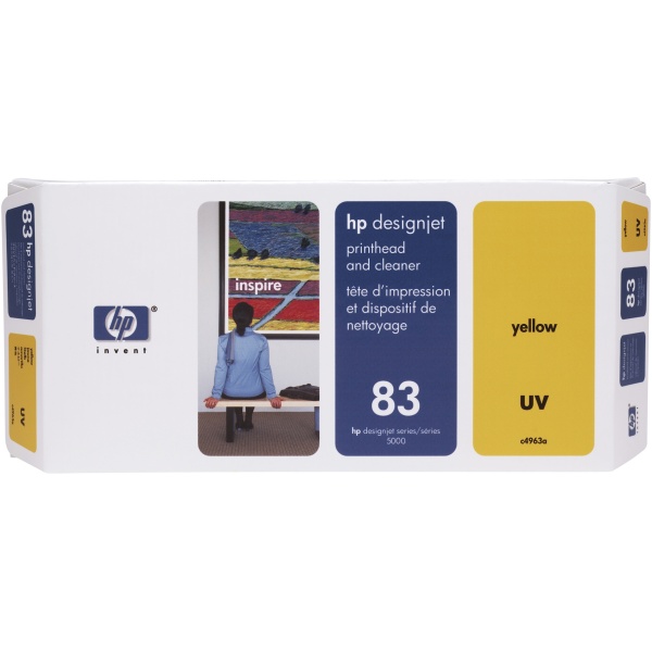 Testina di stampa HP 83 (C4963A) giallo - 174397
