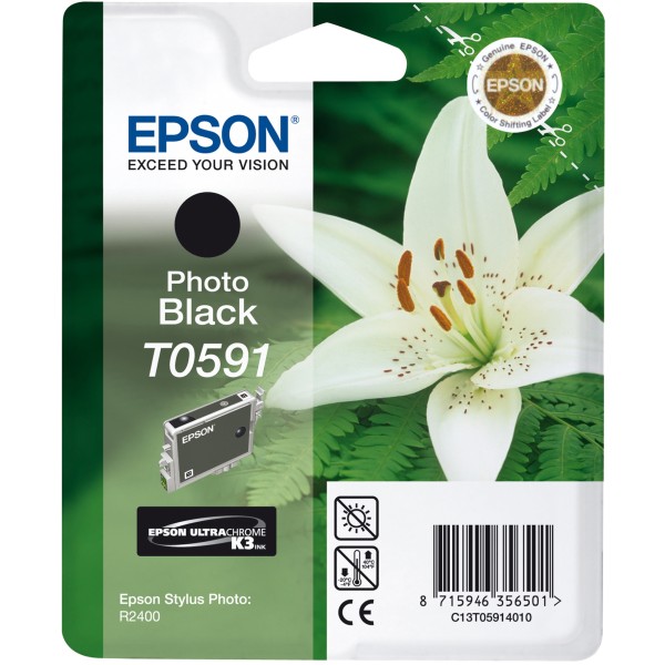 Cartuccia Epson T0591 (C13T05914010) nero fotografico - 179446