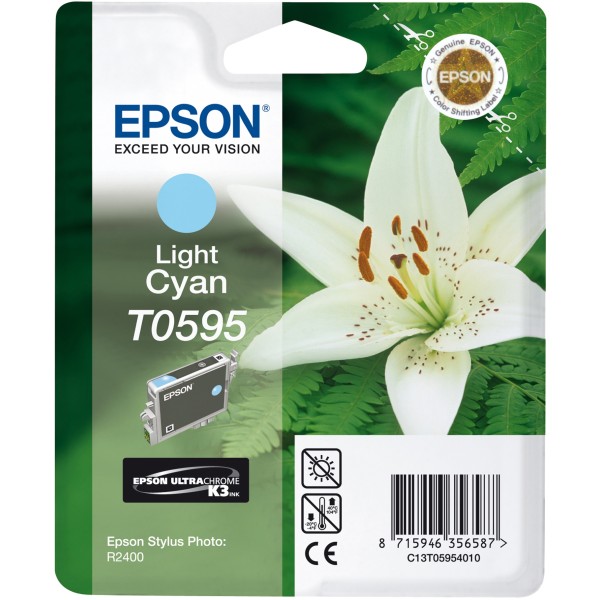 Cartuccia Epson T0595 (C13T05954010) ciano chiaro - 179488