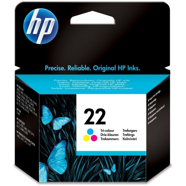 Cartuccia HP 22 (C9352AE) 3 colori - 192689