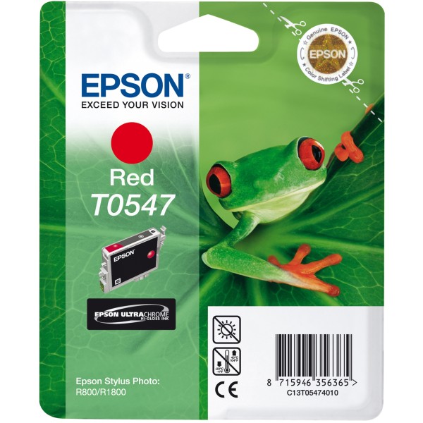 Cartuccia Epson T0547 (C13T05474010) rosso - 214245