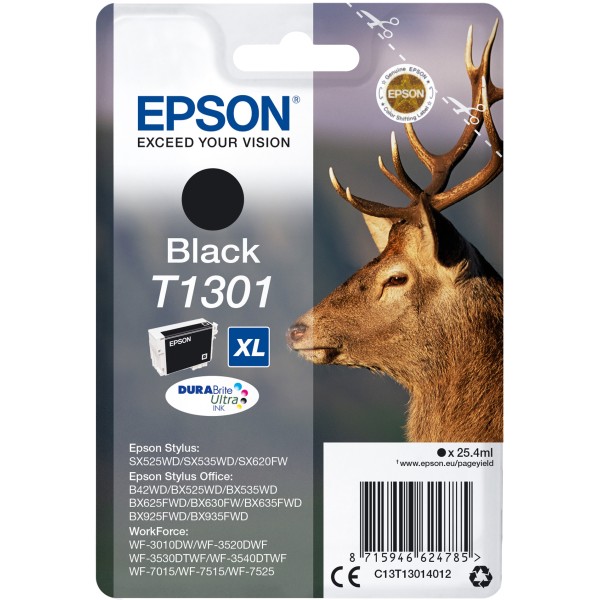 Cartuccia Epson T1301 (C13T13014012) nero - 216380