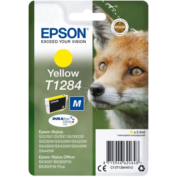 Cartuccia Epson T1284 (C13T12844012) giallo - 216412