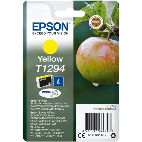 Cartuccia Epson T1294 (C13T12944012) giallo - 216445