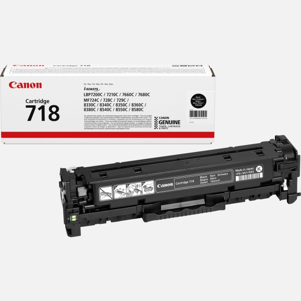 Toner Canon CRG 718 BK (2662B002) nero - 226903