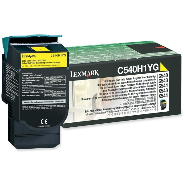 Toner Lexmark C540H1YG giallo - 231452