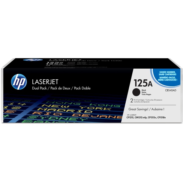 Toner HP 125A (CB540AD) nero - 234740