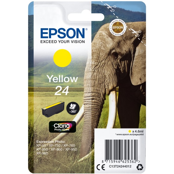 Cartuccia Epson 24 (C13T24244012) giallo - 235885