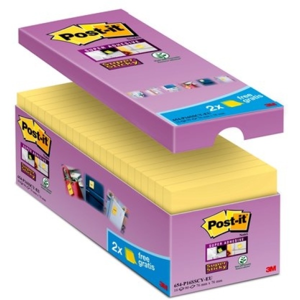 Post-It - 654-12SSCY-EU