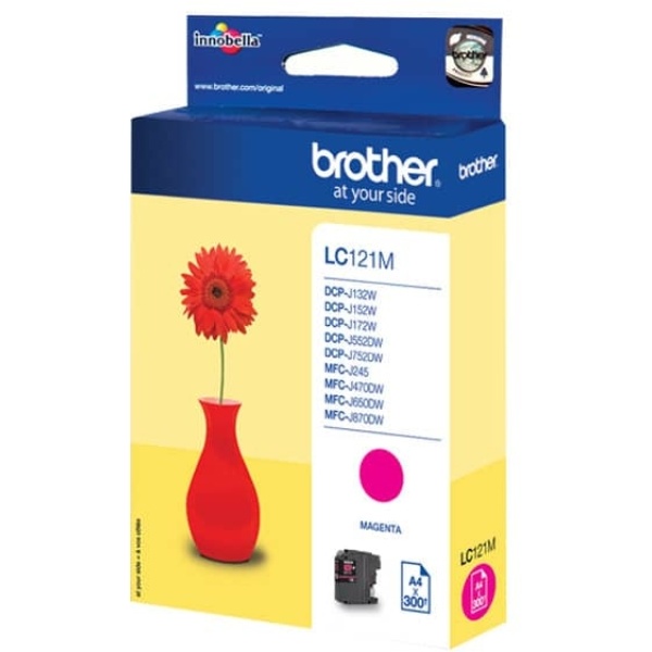 Cartuccia Brother 121 (LC-121M) magenta - 239811