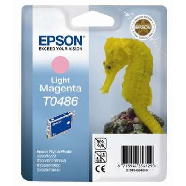 Cartuccia Epson T0486 (C13T04864020) magenta chiaro - 242599