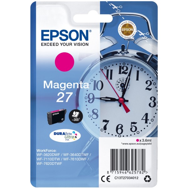 Cartuccia Epson 27 (C13T27034012) magenta - 244230