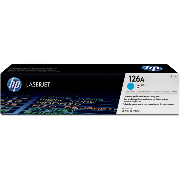 Toner HP 126A (CE311A) ciano - 254918