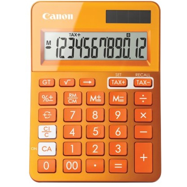 Calcolatrice Ls-123K Canon - Arancio - 9490B004