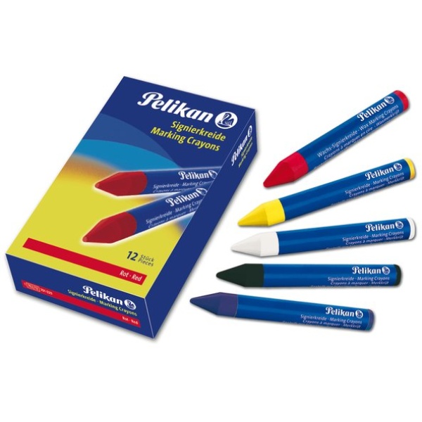 Pastelli Industriali 762 Pelikan - Rosso - 0Bya15 (Conf.12)
