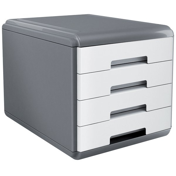 Accessori Da Scrivania My Desk Arda - Cassettiera - 29,5X38,5X28,2 Cm - Bianco - 18P4Pb