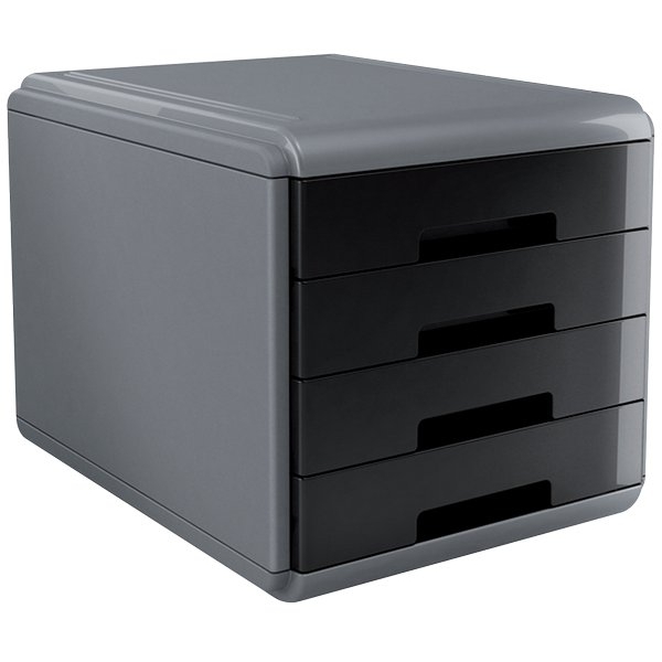 Accessori Da Scrivania My Desk Arda - Cassettiera - 29,5X38,5X28,2 Cm - Nero - 18P4Pn