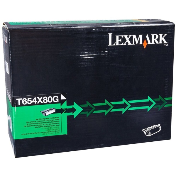 Toner Lexmark T654X80G nero - 301941