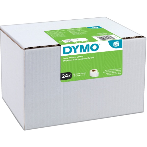 Etichette Dymo 89x36 mm - 13187 (S0722390) bianco - 309187