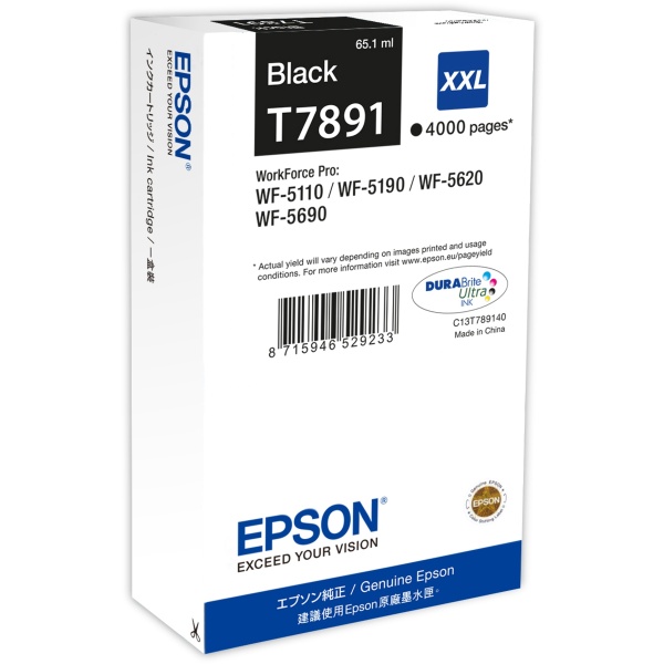 Cartuccia Epson T7891 - XXL (C13T789140) nero - 310459