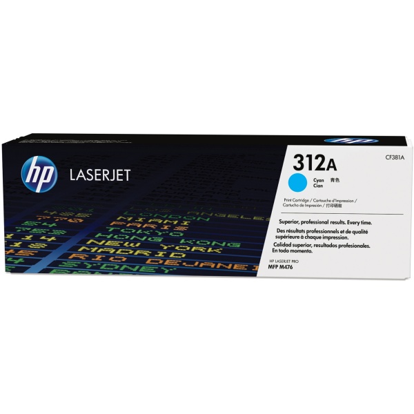 Toner HP 312A (CF381A) ciano - 312616