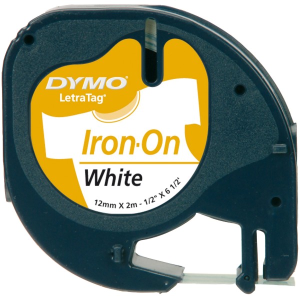 Nastro Dymo 12mm x 2m (S0718850) nero-bianco - 345611