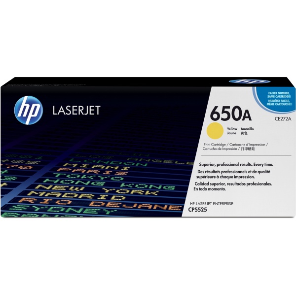 Toner HP 650A (CE272A) giallo - 352021