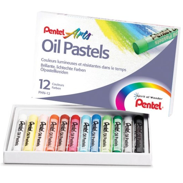 Pastelli ad olio Pentel - 0100524 (conf.12)