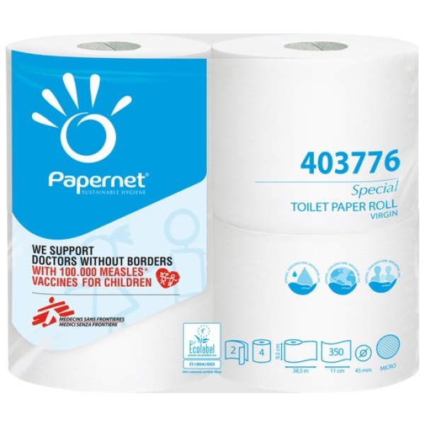 Carta Igienica Papernet 2 veli maxi 350 strappi - 403776 - 394948