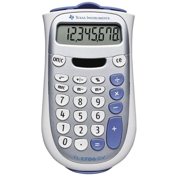 Calcolatrice da tavolo TI 1706 SV Texas Instruments - TI 1706 SV