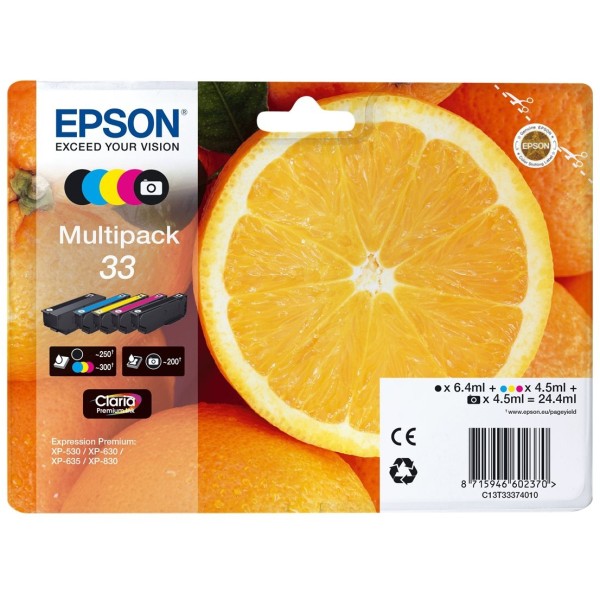 Cartuccia Epson T33 (C13T33374011) 5 colori - 409440