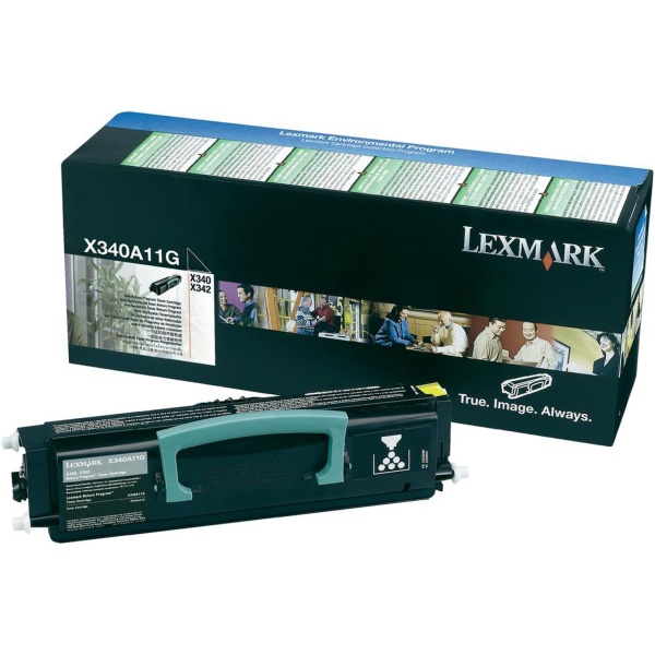 Toner Lexmark X340A11G nero - 412895