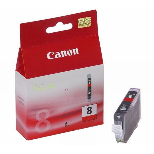 Serbatoio Canon CLI-8R (0626B001) rosso - 470906