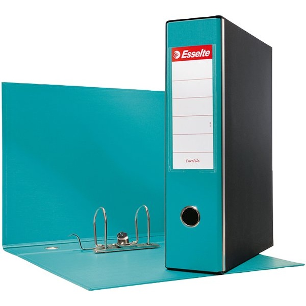 Raccoglitore A Leva Esselte Dox 5 - Formato Protocollo, Nero, Per Archiviazione Documenti - Foto 2