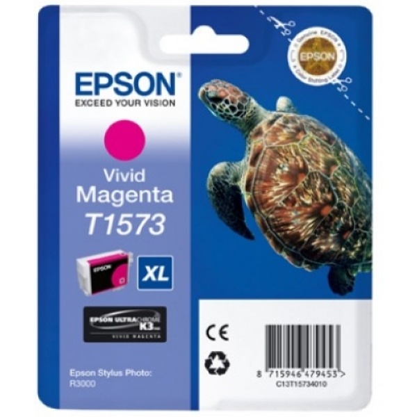 Cartuccia Epson T1573 (C13T15734010) magenta vivido - 492764