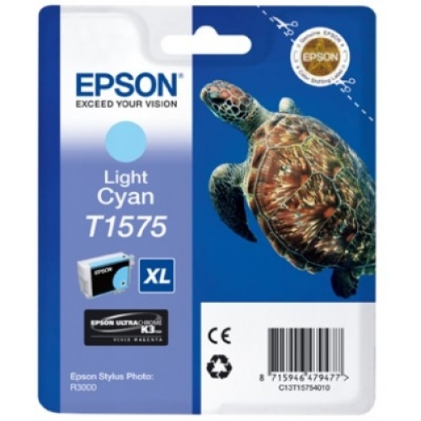 Cartuccia Epson T1575 (C13T15754010) ciano chiaro - 492780