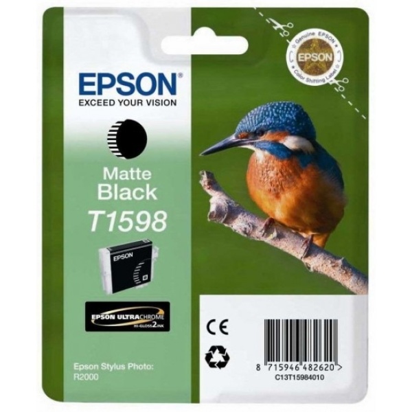 Cartuccia Epson T1598 (C13T15984010) nero opaco - 492934