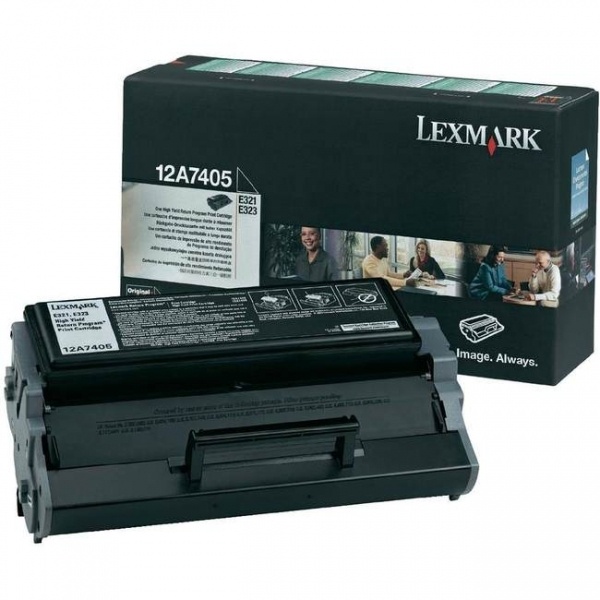 Toner Lexmark 12A7405 nero - 506871