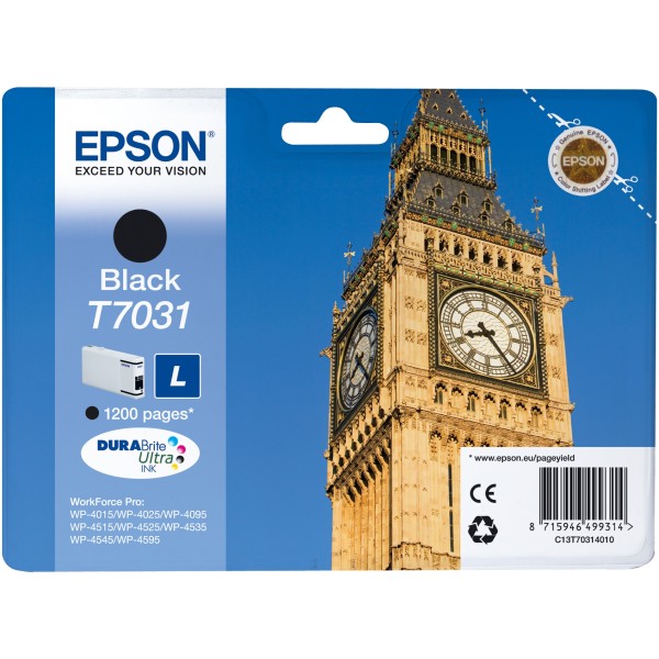 Cartuccia Epson T7031 (C13T70314010) nero - 516420