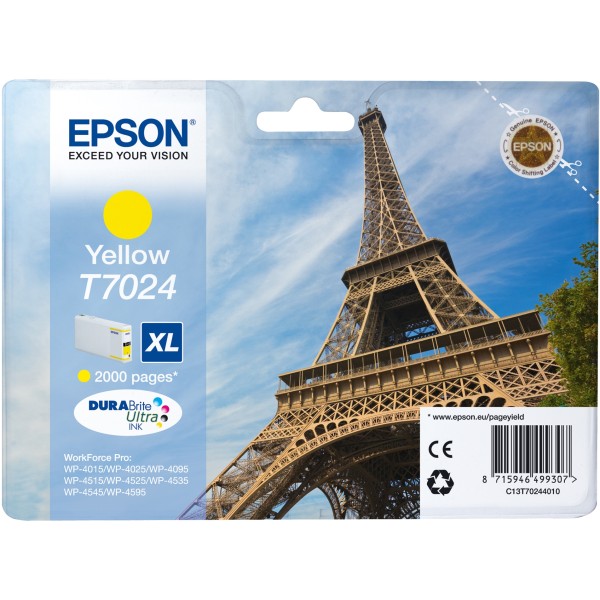Cartuccia Epson T7024 (C13T70244010) giallo - 516526