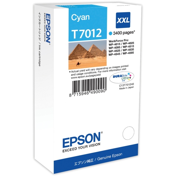 Cartuccia Epson T7012 (C13T70124010) ciano - 516542