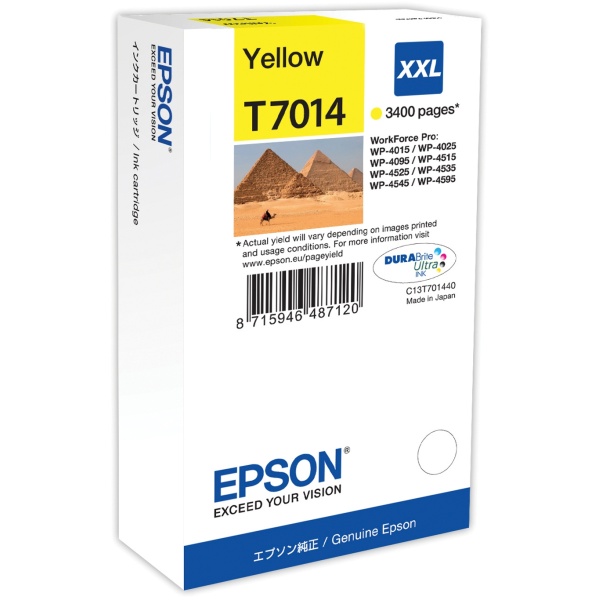 Cartuccia Epson T7014 (C13T70144010) giallo - 516608