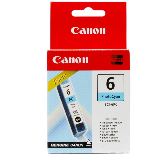 Serbatoio Canon BCI-6 PC PHOTO (4709A002) ciano foto - 523355