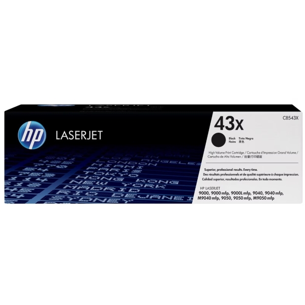 Toner HP 43X (C8543X) nero - 532372