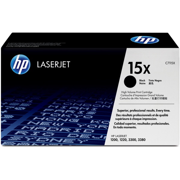 Toner HP 15X (C7115X) nero - 532429