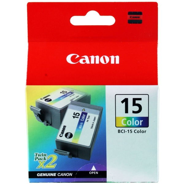 Serbatoio Canon BCI-15 C (8191A002) ciano-magenta-giallo - 590639